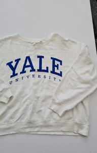 Damen Pullover H&M (Yale University) Gr. XL weiß 30183 - Bild 1 von 10