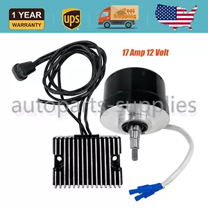 17A 12V Alternator Generator Conversion Kit 320371 For Harley-Davidson G 1936-73 - Picture 1 of 16