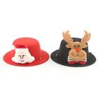 Christmas Dog Dress Up Reindeer Headwear Puppy Kitten Top Hat Cosplay