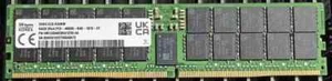 6 mémoires serveur SNPJ52K5C/64G Dell 64 Go 2Rx4 DDR5 PC5-4800 ECC REG RDIMM NEUVES - Photo 1/1