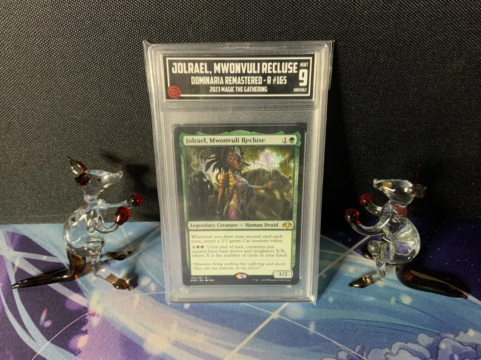 TCCG 9 PSA 9 JOLRAEL MWONVULI RECLUSE mtg Dominaria Remastered Graded Commander - Image 1 of 1