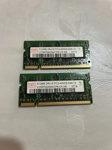 1GB (2x512MB) Hynix PC2-4200S DDR2 RAM - Picture 1 of 2