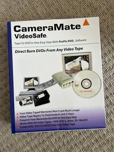 Boxed CameraMate - VideoSafe - Direct Burn DVDs From VHS Video Tape Software - Picture 1 of 3