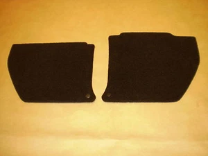 Holden HQ kick panels L & R. Black plush carpet. NEW. Incl trim clips. - Picture 1 of 1
