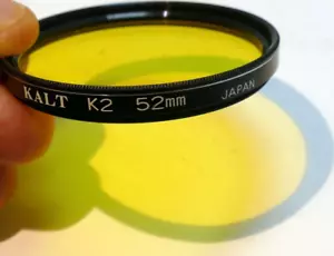 Kalt K2 Yellow 52mm Lens Filter - Picture 1 of 7