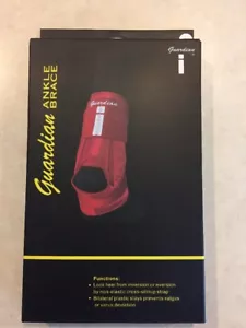 Guardian Ankle Brace Non-Elastic Strap, Inversion Eversion Protection - Picture 1 of 15