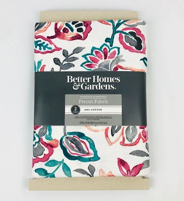 Better Homes & Gardens Watercolor Jacobean Precut Fabric 2 Yards 100% Cotton - Image 1 of 3