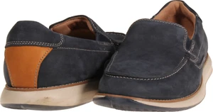 Clarks Un Pilot Step Mens Slip On Loafer Blue Nubuck US Size 13 M - Picture 1 of 3