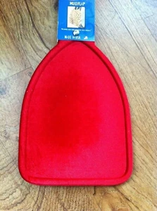 Custom Bicycle Mud Flap Plain Red Velvet Bikes - Picture 1 of 2