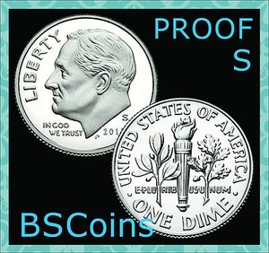 S Roosevelt 2019 prueba 99,9 % plata gema de diez centavos camafeo profundo - En stock - ¡Envío hoy! - Imagen 1 de 3
