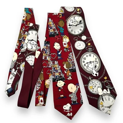 复古(2 件装)花生准时 & BE MY Valentine Snoopy Woodstock — 第 1/4 张图片