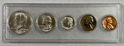 Gem BU 1964 5-coin Set In Whitman Holder Lot #1964 - Image 1 of 4