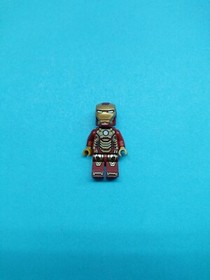Lego Marvel Super Heroes Avengers Minifigure Iron Man Mark 42 Armor 76006!