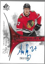 2019-20 Adam Boqvist SP Authentic 2009-10 Retro Future Watch /399 Rookie Auto RC