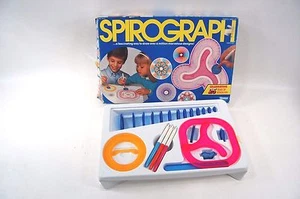 VTG 1987 Kenner Spirograph Drawing Toy Set Free Shipping - Picture 1 of 3