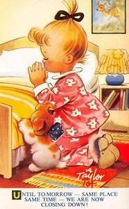 POSTAL CÓMIC BAMFORTH TAYLOR TOTS Nº K233 NIÑOS SIN USAR MUY BUENA - Imagen 1 de 2