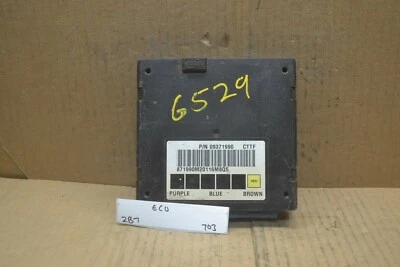 Chevrolet Astro Blazer 2001 unidad de control de carrocería BCM 09371990 módulo 703-2B7 Foto 1 de 3