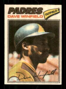 1977 Topps Cloth Stickers #52 Dave Winfield EX/EX+ Padres 530340