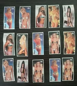 Kaugummiwickler. Vintage Aufkleber 16+6 Stk. Selten. Mini Bikini - Bild 1 von 9