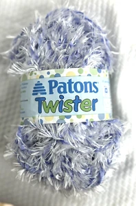 NUEVO ~ Hilo Patons TWISTER ~ “Blueberry Twist” 05106 ~ 50 g 1,75 pestañas novedad - Imagen 1 de 7