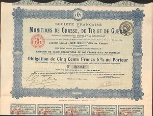 MUNITIONS de Chasse, de Tir & de Guerre (G) - Picture 1 of 1
