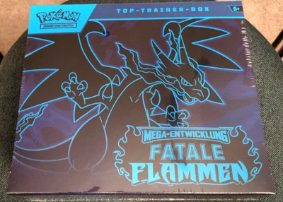 Pokemon Fatale Flammen Top Trainer Box TTB ETB Perfekter Zustand Top Condition - Bild 1 von 4