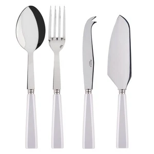 - Set da Servizio 4 Pezzi - Collezione Icône - 2 Servizio di Posate, Torta Dentellata S... - Foto 1 di 5