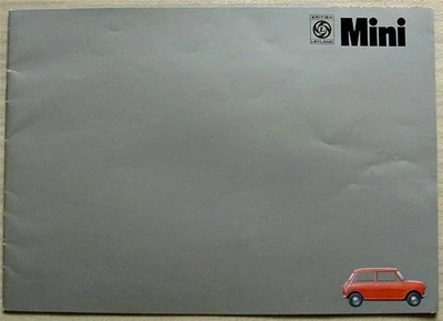 MINI Car Sales Brochure c1971 DUTCH TEXT 850 1000 Clubman 1275 GT SALOON/ESTATE - Image 1 of 4