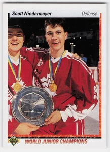 1990-91 Upper Deck #461 Scott Niedermayer - Picture 1 of 2