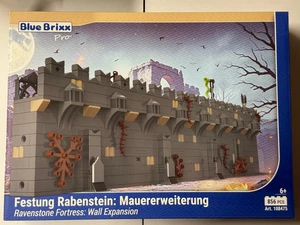 Klemmbausteine Bluebrixx Festung Rabenstein Mauererweiterung - Picture 1 of 2