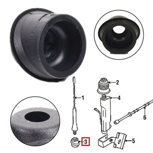 Brand New Aerial Antenna Grommet Seal For E36 Plastic Rod 65 21 8 375 151 - Picture 1 of 12