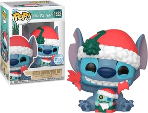 Funko POP! LILO & STITCH Disney 1522 Stitch unwrapping gift - Imagen 1 de 1