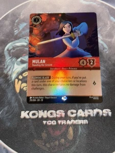 215/204 Mulan - Standing Her Ground EPIC Disney Lorcana Set 10 - Bild 1 von 1