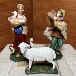 Hawthorne Village- Follow Me & Devoted Peasant- 2009- Thomas Kinkade - Picture 1 of 14