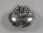 gl31/13  kleine Pillendose mit Eule 925er Silber  Tiffany & Co.