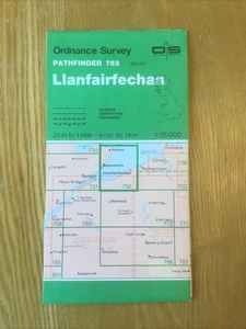 1990 Ordnance Survey Pathfinder Map 752 SH 67 Llanfairfechan (incl Penmon ) - Imagen 1 de 6