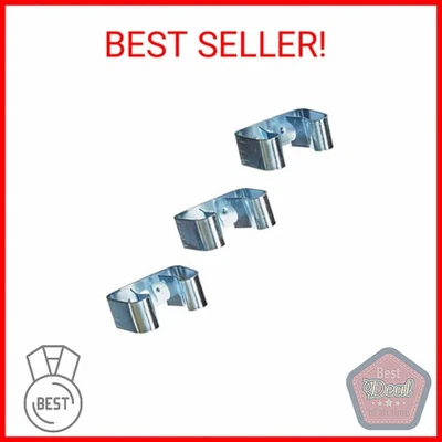 Organizador de clip de agarre Lehigh 13202, plateado, grande, paquete de 3 Foto 1 de 2