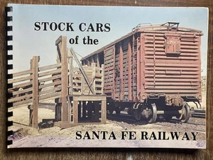 Stock Cars der Santa Fe Railway Ellington EISENBAHN GESCHICHTE DIAGRAMME MODELLE - Bild 1 von 4