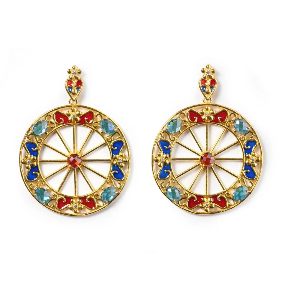 Orecchini Isola Bella Donna in Argento Zirconia 20001351 - Immagine 1 di 1