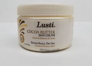 Lusti Kakaobutter feuchtigkeitsspendende Vitamin E Hautcreme All Over Face Body 8 Unzen - Bild 1 von 7