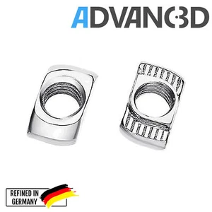Advanc3D 25x Hammermutter Nut 6 B-Typ M5 (EU20) z.B. für Aluprofil Nutenstein - Bild 1 von 3