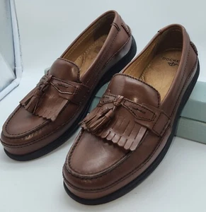 Neu im Karton Dockers Herren Sinclair 12 M Leder Elegant Leger Quaste Slipper Halbschuh Schuh - Bild 1 von 9