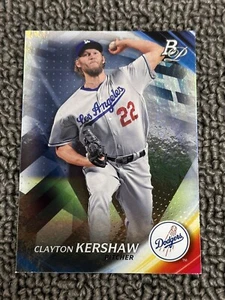 2017 Bowman Platinum ~ Clayton Kershaw ~ Base ~ 82 ~ Dodgers - Picture 1 of 2