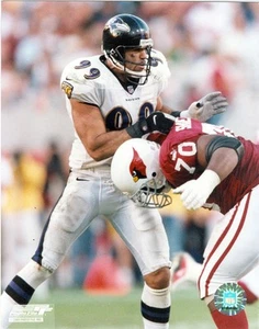8 x 10 Color Glossy Photo: Michael McCrary - Baltimore Ravens - Picture 1 of 1