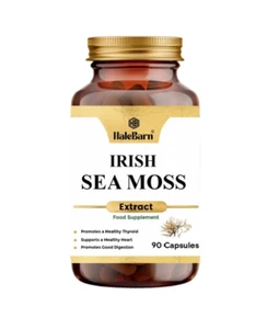 Cápsulas de musgo marino extracto de musgo marino irlandés alta resistencia Reino Unido vegano 90 cápsulas - Imagen 1 de 3