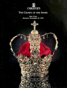 Christie's The Crown Of The Andes New York Auction Catalog November 20, 1995 - Picture 1 of 1