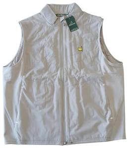 2025 Masters Peter Millar Gray Performance Vest Augusta Golf SOLD OUT 🔥 ⛳ - Picture 1 of 2