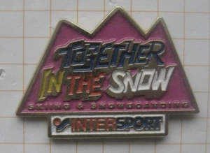 TOGETHER IN THE SNOW / INTERSPORT .................... Handelskette Pin (253j) - Picture 1 of 1