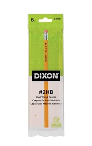 Dixon Ticonderoga No. 2 Pencils- 4 Packs Of 8 Pencils NEW. - Picture 1 of 1