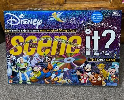 Disney Scene It? Family Trivia Board Game DVD Original 1st Edition VGC - Image 1 of 2